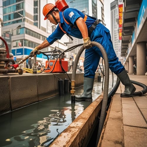 군포시 하수구 막힘4