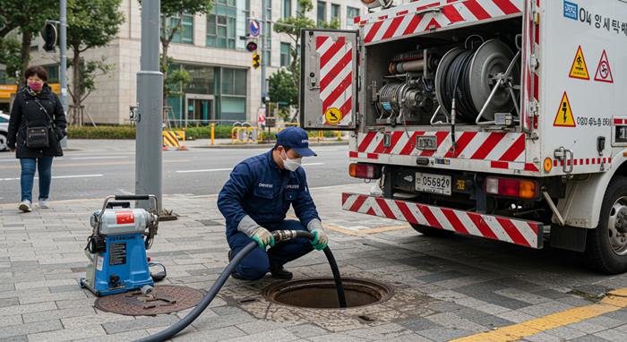군포시 하수구 고압세척 확실한 곳 저희가 정답입니다.