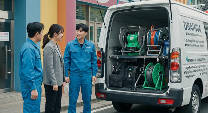 의왕시 하수구 고압세척 안심 서비스로 모든 걱정을 덜어드립니다.