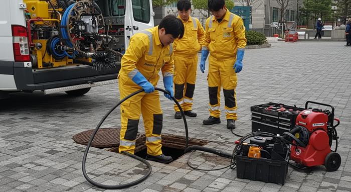 남양주 하수구 고압세척 안심 해결을 약속드립니다.
