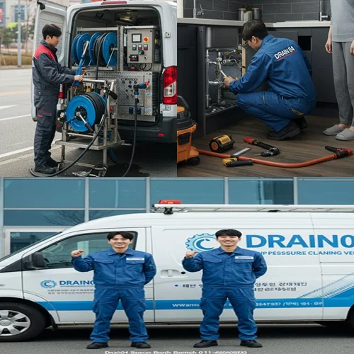 강남구 고압세척으로 하수구막힘 해결