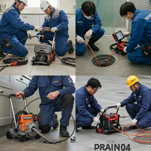 도봉구 고압세척 하수구막힘 해결하기