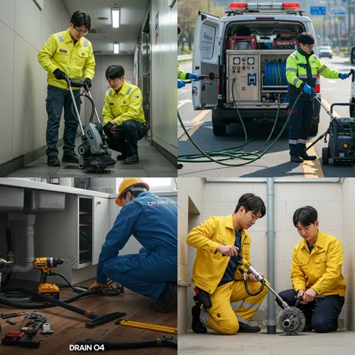 동대문구 하수구 고압세척 4시간 상담 가능합니다.