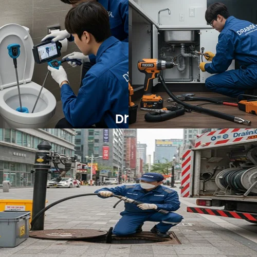 서대문 하수구고압세척 통수 원스톱