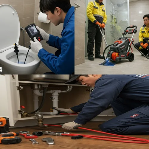 서대문 하수구고압세척 통수 원스톱