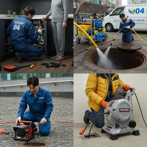군포시 하수구고압세척 문제 해결