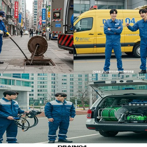 성남 고압세척 시원하게 뻥