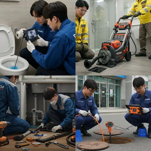 종로구 하수구고압세척 막힌 속까지