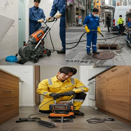 종로구 하수구고압세척 막힌 속까지