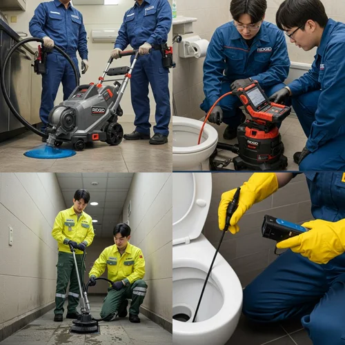 종로구 하수구고압세척 막힌 속까지