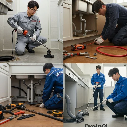 안산 하수구고압세척 하수구 명가