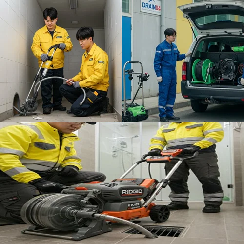 안산 하수구고압세척 하수구 명가