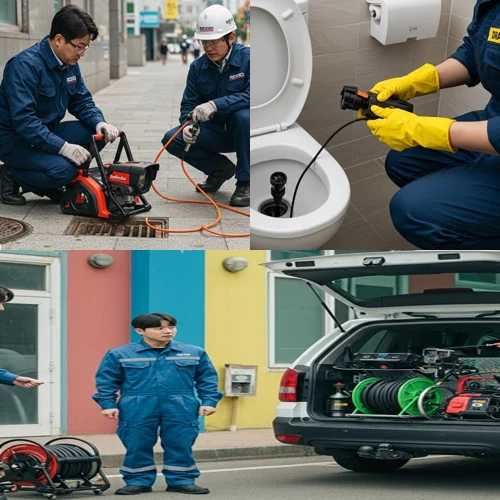 강남구 고압세척 막힌 곳 없이