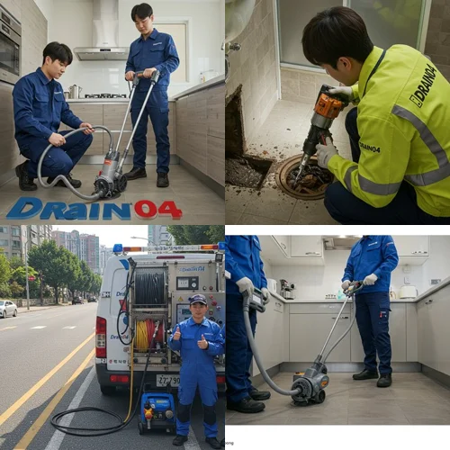 구리 고압세척 완벽하게