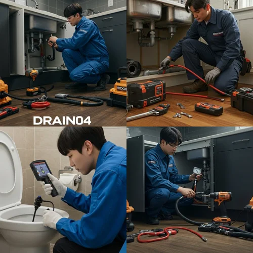 구리 고압세척 완벽하게