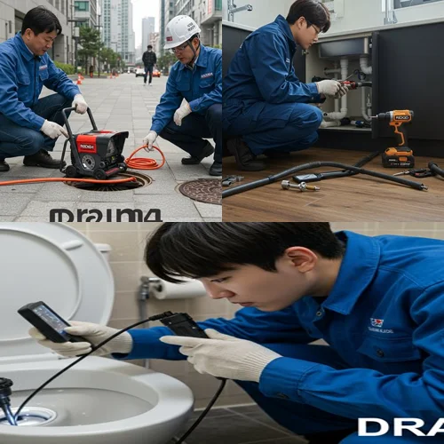 구리 고압세척 완벽하게