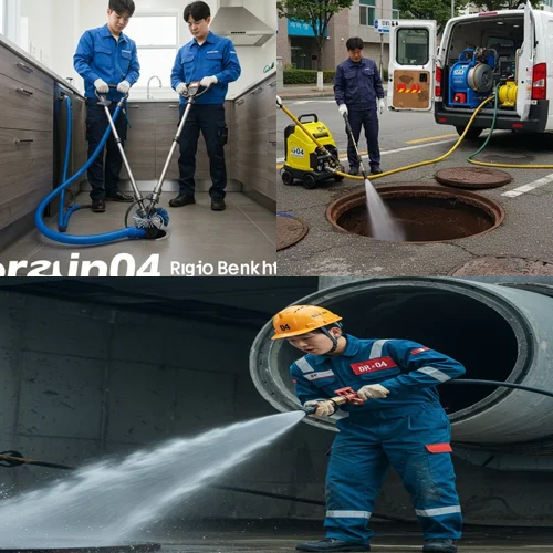 구리 고압세척 완벽하게