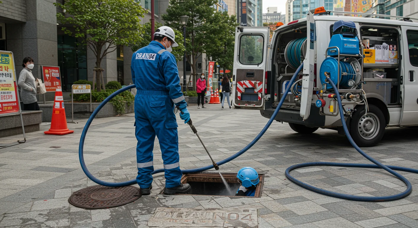 군포시 하수구 고압세척 확실한 곳 저희가 정답입니다.