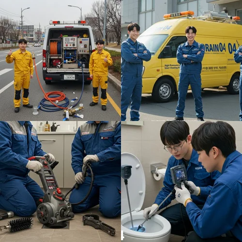 연수구 하수구 고압세척 고민 끝 이제 시원하게 해결하세요.