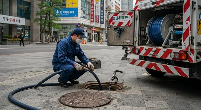 동작구 하수구 막힘 고압세척으로 시원하게 해결하세요
