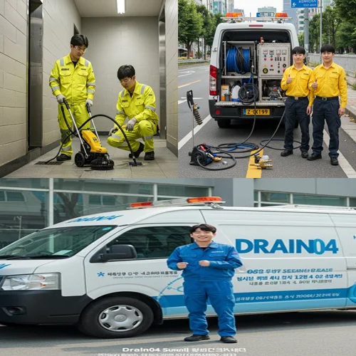 종로 하수구고압세척 꽉 막힌 운