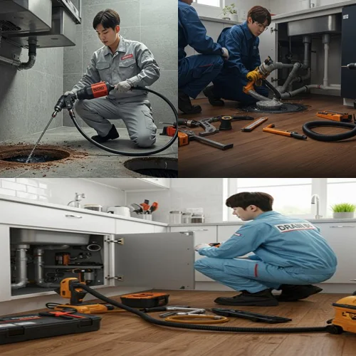 종로 하수구고압세척 꽉 막힌 운