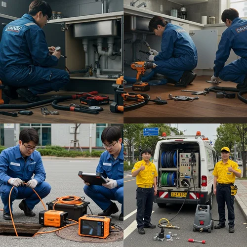구리 하수구고압세척 전문가 출동