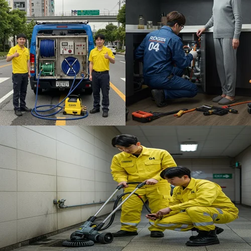 수지구 고압세척 스트레스까지