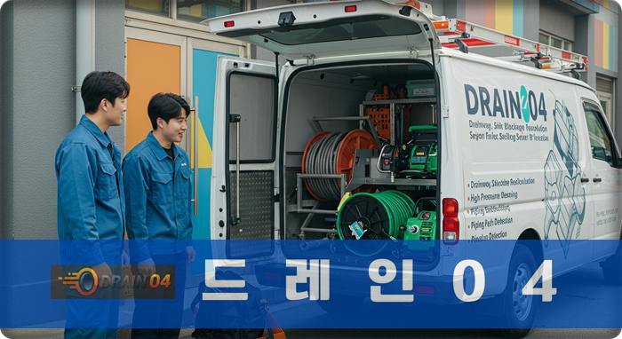 빌딩 상가 배관 청소, 동작구 고압세척