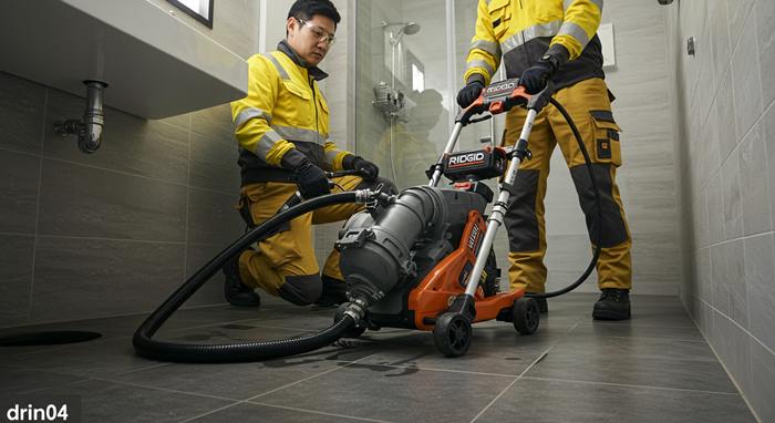 빌딩 상가 배관 청소, 동작구 고압세척