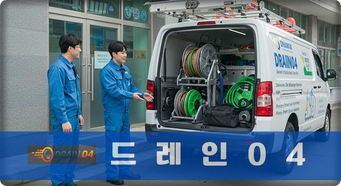 배관 기름때 100% 제거! 용산구 고압세척