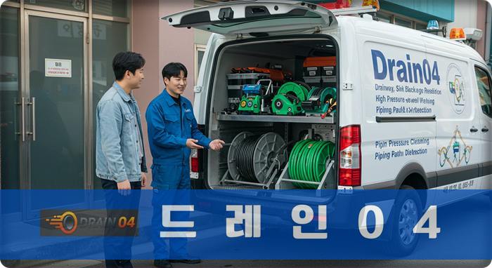 배관 기름때 100% 제거! 양주시 고압세척