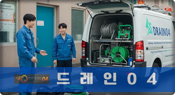 배관 기름때 100% 제거! 용산구 고압세척