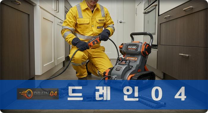 배관 기름때 100% 제거! 소사구 고압세척