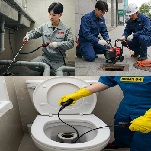 인산 고압세척 시원하게