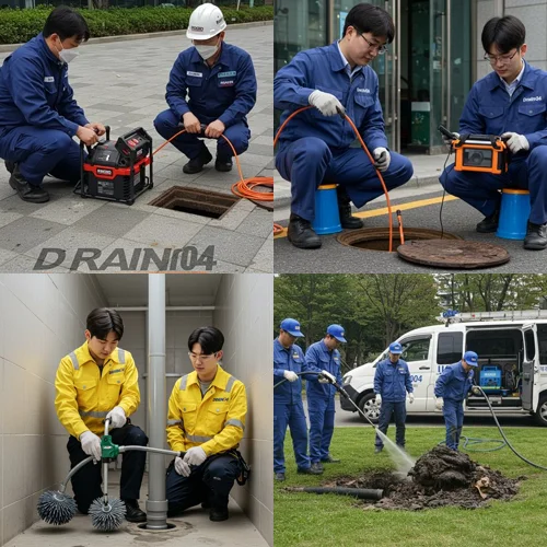 동대문구 하수구고압세척 답답함 없이