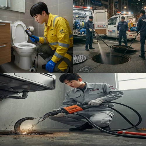 성남 하수구고압세척 운수대통