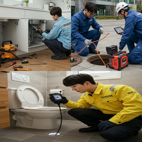 안성시 고압세척 막힘 문제