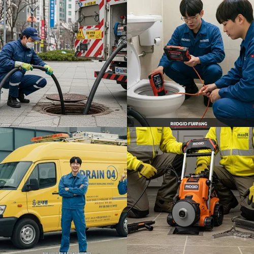 안성시 고압세척 막힘 문제