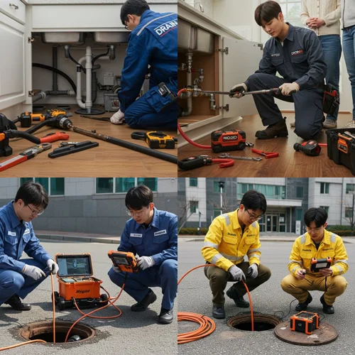 구로 고압세척 꽉 막힌 운