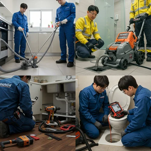 시흥 하수구고압세척 막힘 걱정 끝