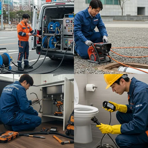 서대문구 하수구고압세척 후련하게 뚫어
