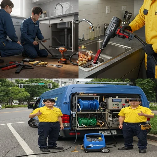서대문구 하수구고압세척 후련하게 뚫어
