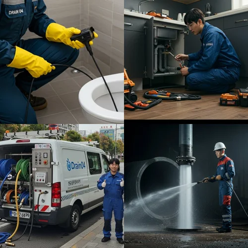 성남시 고압세척 완벽한 복구