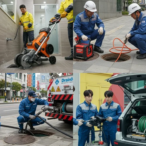 구로 하수구고압세척 뻥 뚫리는 기분