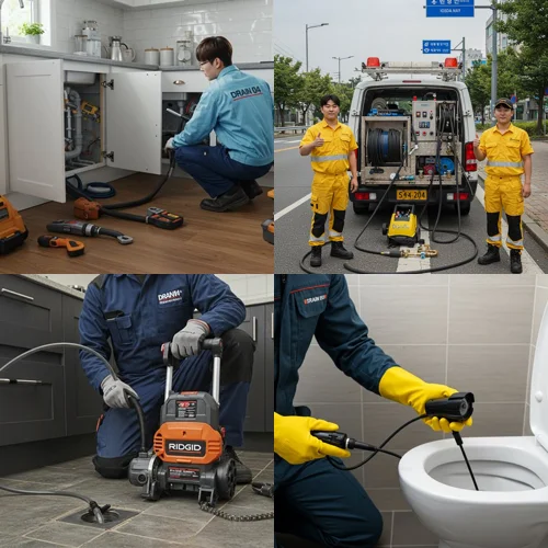 구로 하수구고압세척 뻥 뚫리는 기분