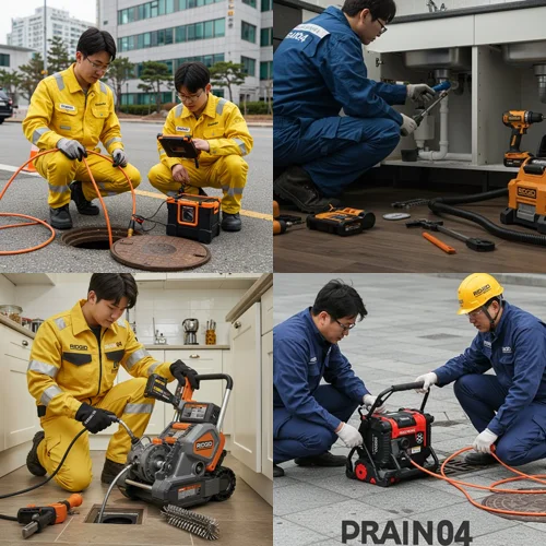 동두천시 고압세척 시원한 물줄기