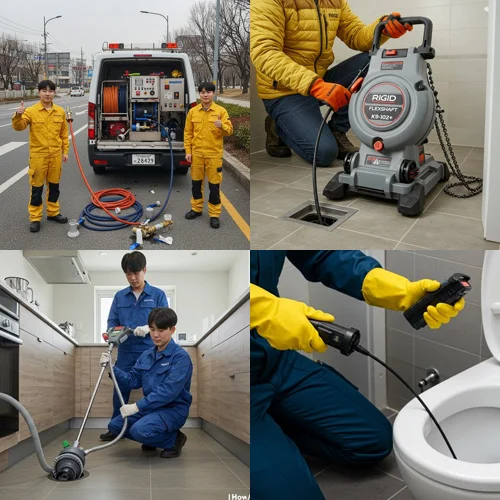 동두천시 고압세척 시원한 물줄기