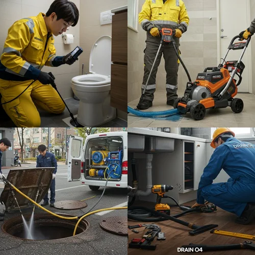 구로구 하수구고압세척 쾌적한 환경