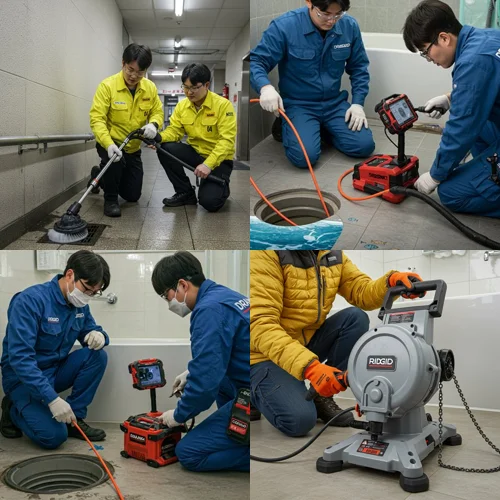 구로구 하수구고압세척 쾌적한 환경